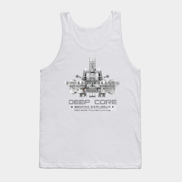 Deep Core Benthic Explorer Tank Top by MindsparkCreative